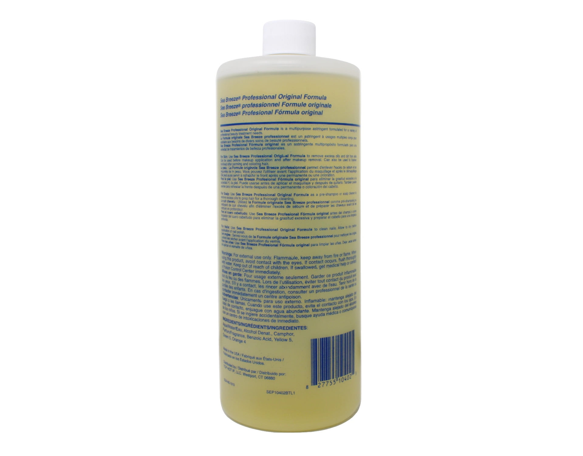 Barber Sea Breeze Astringent For Skin, Scalp & Nails 32 oz HP-SEP0402 (2 Pack)