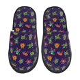 thumbnail image 1 of Fotbe Mexican Frogs Pantuflas Peludas para Mujer con Estampado, Zapatillas de Peluche, Zapatos de Invierno para Casa, Uso Interior y Exterior-Large, 1 of 8