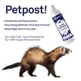 thumbnail image 2 of Petpost | Ferret Shampoo - Naturally Effective Deodorant Shampoo for Ferrets and Small Animals - Healthy Skin & Coat Formula, 2 of 5