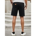 thumbnail image 4 of Chase Secret Mens Cargo Shorts Drawstring Summer Beach Stretch Twill Chino Golf Casual Shorts 36, 4 of 6