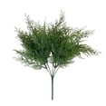 thumbnail image 4 of Artificial Cedar Sprigs 14.9 Inch Faux Evergreen Branches with Red Berry Picks Realistic Plastic Pine Stems for Christmas Wreaths Holiday Mantel Vase Centerpiece Decor, 4 of 6
