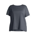thumbnail image 5 of Terra & Sky Women's Plus Size Relaxed Crewneck T-Shirt, 5 of 6