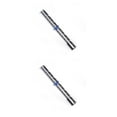 thumbnail image 3 of Becaristey Seam Guide Ruler Manual DIY Aluminum Fix Firmly Highly Polished Quilting Rulers for Dress Marking Handicrafts Embroidery Blue 2Set, 3 of 6