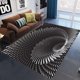 thumbnail image 1 of Alfombra de ilusión de vórtice 3D para puerta de entrada, felpudo óptico geométrico abstracto, felpudo antideslizante, Alfombra de decoración para sala de estar, 1 of 4