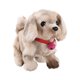 thumbnail image 4 of Juguete realista para perros cachorros de robot | Caminar, ladrar, mover la cola | Mini peluche suave para mascotas | Material seguro e inodoro | Gran regalo de cumpleaños | Requiere 2 pilas AA, 4 of 5