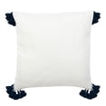 thumbnail image 2 of SAFAVIEH Larzon Pillow White / Navy, 2 of 3