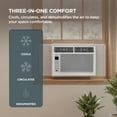 thumbnail image 4 of TCL 6,000 BTU Window Air Conditioner (White) - 250 Sq ft, LED Display, Included Remote - W6W32, 4 of 20