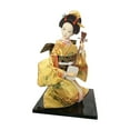 thumbnail image 2 of Muñecas geisha japonesas de 12 pulgadas con kimono, estatuas tradicionales artesanales independientes Estilo E, 2 of 6
