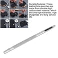 thumbnail image 3 of 20Pcs Leather Hole Punch, Carbon Steel Chromeplated Assorted Sizes Leather Punch Tool with Anti Slip Design Craft Hole Punch, 3 of 7