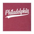 thumbnail image 2 of Go All Out City Of Philadelphia Pennsylvania Fashion Script Deluxe Soft T-Shirt Mens/Women, 2 of 3