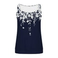 thumbnail image 5 of Ailaofu Womens Tank Tops Summer Sleeveless Blouse V Neck Casual Loose Fit Tunic Shirt, 5 of 5
