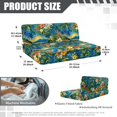 thumbnail image 7 of Uorisanigo RV Dinette Cushion Covers, Washable Hawaiian Coconut Trees RV Dinette Seat Covers, Stretch Sofa Camper Cushion Slipcovers- Include 1 Backrest Cover and 1 Bench Cover, 7 of 7