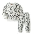 thumbnail image 2 of Godderr 2PCS Baby Boys Autumn Sweatshirt Set Toddler Boy Soft Dinosaurs Tracksuit Toddler Spring Long Sleeve Cartoon Sweatsuit Baby Cute Print Pullover Casual Clothes for 1-7 Years Old, 2 of 8