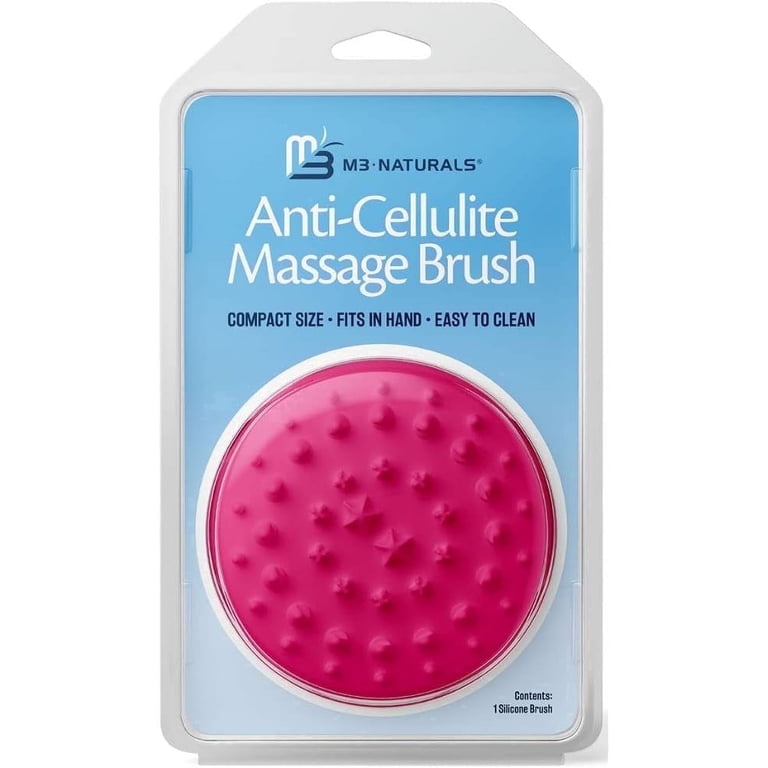 M3 Naturals Silicone Body Massager Brush, Pink photo 1