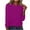 Purple, variant on Women Long Sleeve Shirts Sweatshirt for Women Cute Spring Sweatshirt for Women Purple Sweatshirt Women