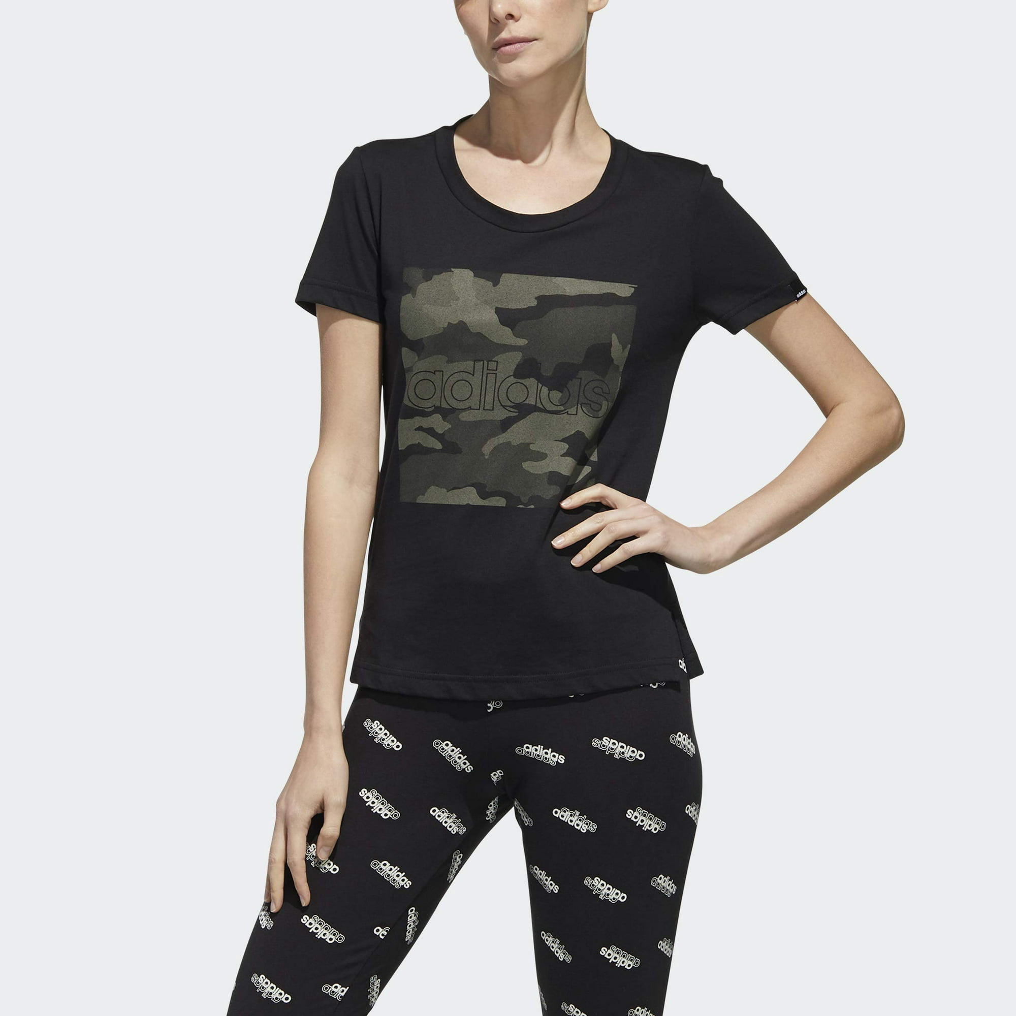 Specifiek multifunctioneel ik klaag adidas Women's Boxed Camo Graphic T-Shirt Black/Legacy Green X-Small |  Walmart Canada
