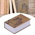 thumbnail image 3 of Caja Fuerte Para Libros, Simulación De Almacenamiento De Dinero, Mini Caja Fuerte Multifuncional Para Desvío De Libros Para Dinero Para Joyas Para Tarjetas Para Documentos, 3 of 7