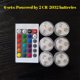 thumbnail image 5 of Teissuly Submersible LED Lights With Remote Control, Flameless Candles Tea Lights Warm White For Home Party Events Lantern Wedding Halloween Teissuly WER202312141408, 5 of 9