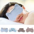 thumbnail image 3 of Coofit Sleep Mask Soft Cute Cartoon Plush Sleep Eyeshade Eye Sleep Cover Eye Mask, 3 of 10