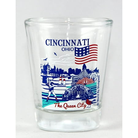 

Cincinnati Ohio Great American Cities Collection Shot Glass