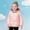 C-Pink169, variant on Kids Outerwear Jackets Long Sleeve Zipper Color Shift Cartoon Animal Ears Hooded Warm For Children Playful Casual Wear