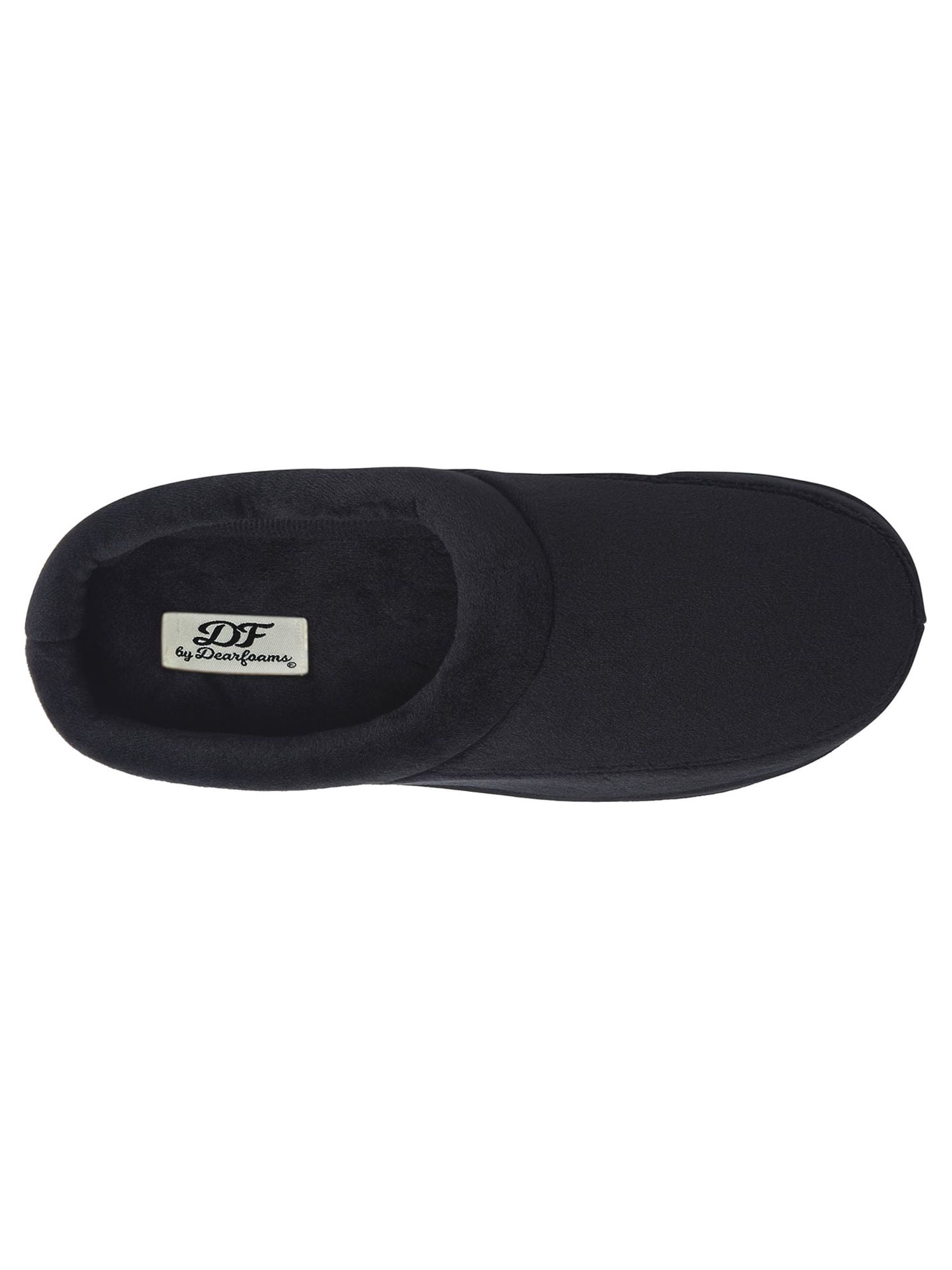DF by Dearfoams Men's Terry Clog Slippers with Memory Foam (Indoor/Outdoor)