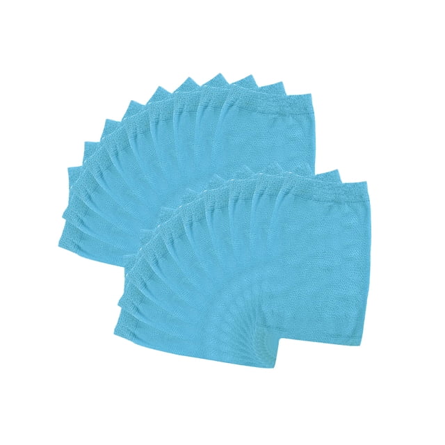 Yuarrent filtro de malla herramienta de limpieza de red de nylon suministros de piscina mano de obra multipropósito lavable azul operación Type2 NO2