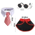 thumbnail image 2 of Pet Halloween costume Pet dog cape and hat, 2 of 5