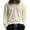 Khaki, variant on AherBiu Oversized Mens Long Sleeve Sweaters Crew Neck Casual Pullover Fall Winter Breathable Loose Fitted Sweater