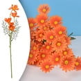 thumbnail image 2 of Artificial Flower Single Stem for Diy Home Decor, Realistic Fake Plant for Wedding Bouquet, Photography Props, Table Centerpiece Vase, Artificial Daisy Flowers for Home Decoration *1, 2 of 7