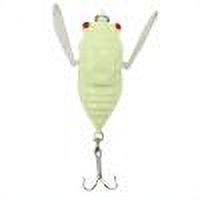 Anzuelo de plantilla de cebo biónico de plástico 5cm 6g Wobbler cigarra señuelo de pesca duro (luminoso)