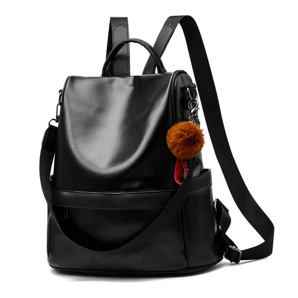 Cheruty Women Backpack Purse PU Leather Anti-theft Casual Shoulder Bag ...