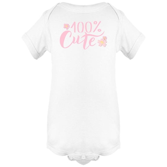 Cute 100 Percent Bodysuit Infant -Image by Shutterstock,  Newborn
