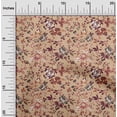 thumbnail image 2 of oneOone Cotton Poplin Twill Rose Brown Fabric Florals Craft Projects Decor Fabric Printed By The Yard 56 Inch Wide, 2 of 4