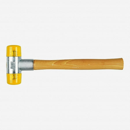 

Wera 000035 Soft-faced Hammer with Cellidor Head Sections - #7 (60mm)