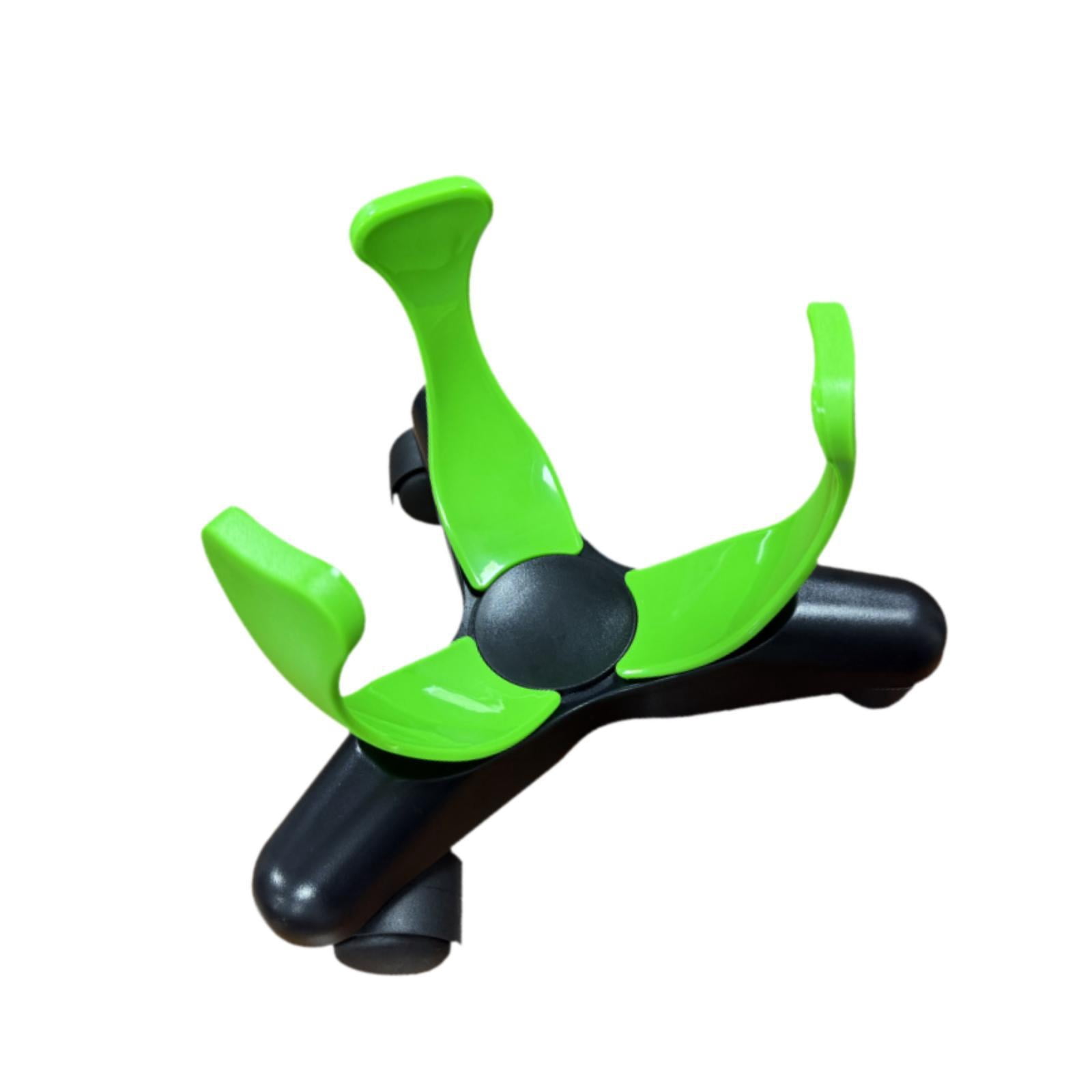 harayaa Low Center Dribbling Sliding Clamp Improve Skills Professional with 360 degree Casters Basketball Training Equipment Flexible Clamp Green
