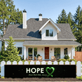 thumbnail image 3 of LUUFILx Hope Mental Health Awareness Banner Green Ribbon Backdrop for Events Inspirational Displays Support Gatherings Decoration Background, 3 of 7