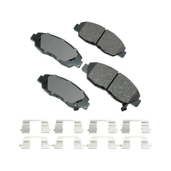 Front Brake Pad Set - Compatible with 2006 - 2011 Honda Civic 2007 2008 2009 2010