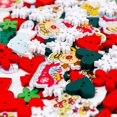 thumbnail image 3 of 50 Uds. Botones de Navidad de madera copo de nieve árbol de Navidad botones de costura para ropa de chico Scrapbooking DIY artesanía decoración de Año Nuevo, 3 of 4