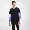 thumbnail image 5 of Balery Colorful Purple Cosmos Flower Cooling Arm Sleeves for Men & Women – Breathable, Moisture-Wicking Arm Sleeves for Women, Men & Kids, 5 of 8