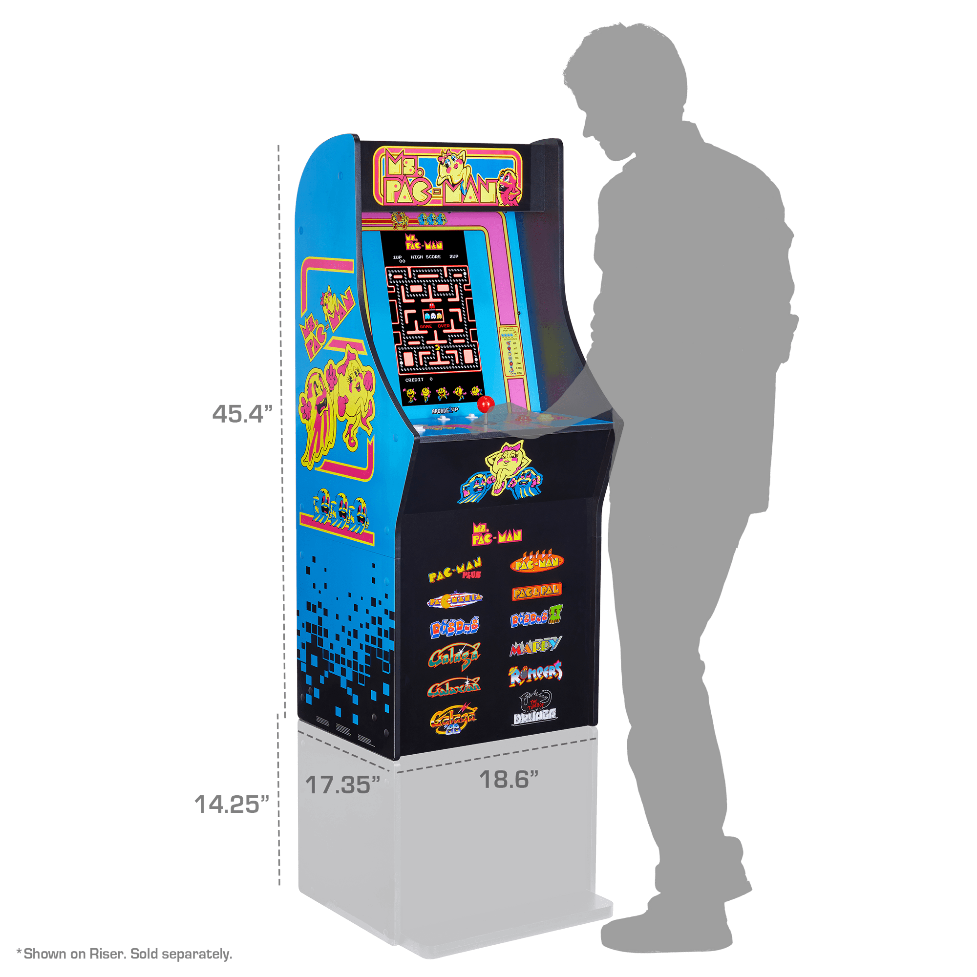 arcade1up　pacman Amazon.com: Arcade1Up Pac-Man Countercade Countertop Arcade