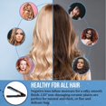 thumbnail image 3 of HAI Plancha de pelo de cerámica convertible para mujer - Plancha profesional de calentamiento rápido con 5 niveles de temperatura para todo tipo de cabello - (azul clásico), 3 of 9