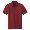 thumbnail image 5 of Mafoose Men Short Sleeves Core Classic Male Polo Burgundy Medium, 5 of 6