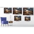 thumbnail image 3 of Farmhouse Old Truck Wall Art Home Farmhouse Decor, Blue Truck Canvas Print Barn White Floral Rustic Pictures for Walls, Country Artwork Living Room Wall Art Bedroom Decor 12x18 Inches, 3 of 6
