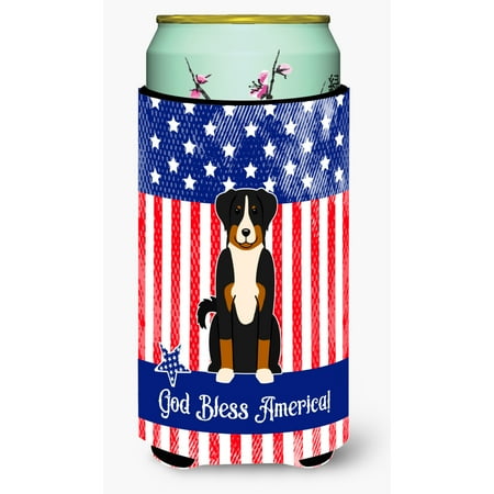 

Carolines Treasures BB3038TBC Patriotic USA Appenzeller Sennenhund Tall Boy Beverage Insulator Hugger Tall Boy