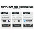 thumbnail image 4 of Polarlander 1 Din Remote Control Car Stereo with Bluetooth, USB/SD, 12W Power, MP3 Player, 4 of 17