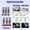 3PCS 15ml, variant on B-7000 Rhinestones Craft Glue, 50ML Clear Adhesive B7000 Glue Multipurpose Gem Glue with Precision Tips for DIY Art Fabric Cell Phones Metal Jewelry Making