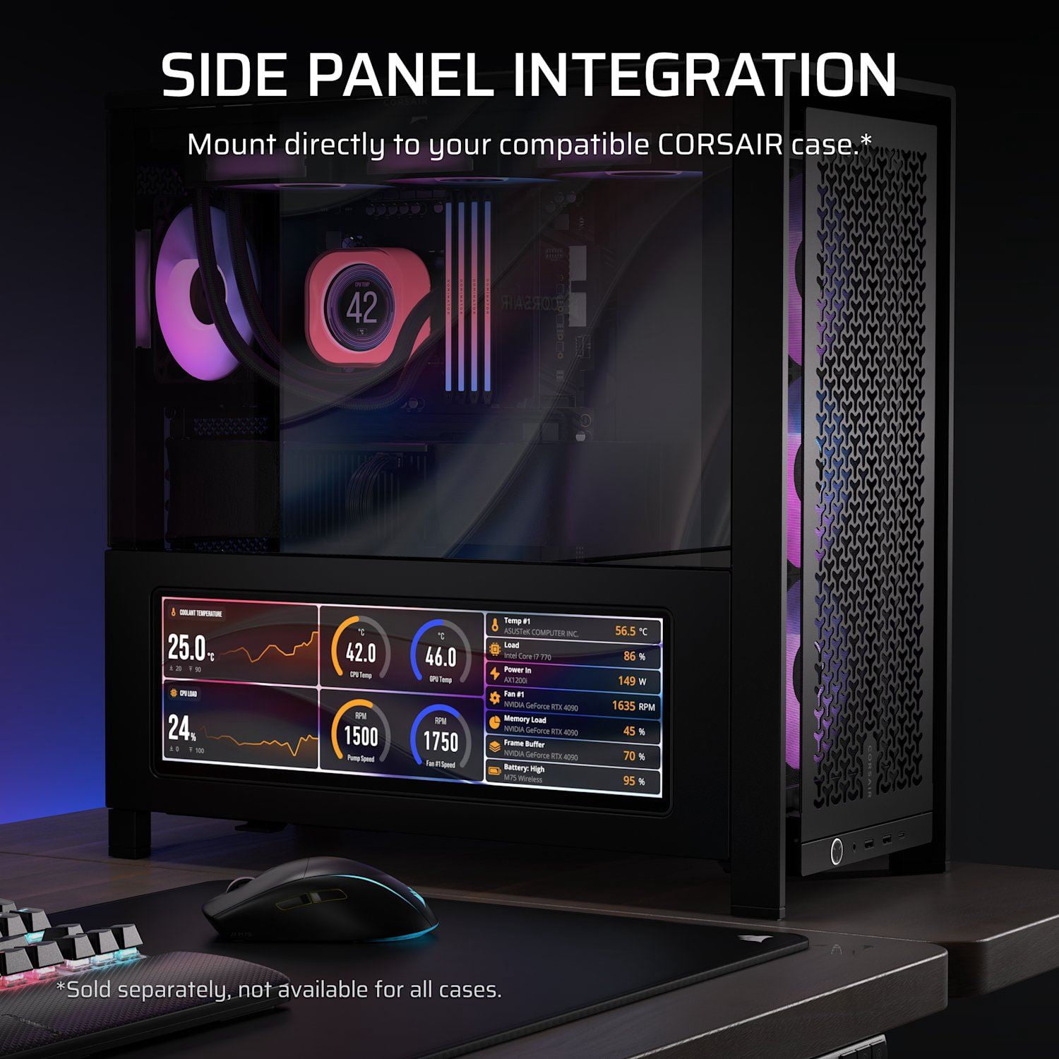 Premium Corsair XENEON EDGE 14.5" LCD Display 60HZ Touchscreen