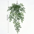thumbnail image 3 of Decoración De Pared Con Enredadera Simulada De Hojas Verdes Decoración De Pared Con Enredadera Simulada De Hojas Verdes Chlorophytum Vine One 5 Fork, 3 of 8