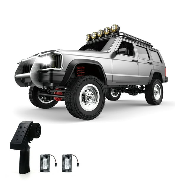 Carro de control remoto RC Car 2.4Ghz 1/12 Off Road RC Trucks 4WD Vehicle Racing Climbing RC Car Regalos para niños adultos con 2 baterías Romacci Carro de control remoto